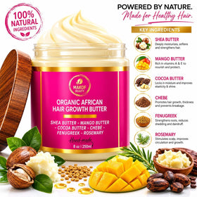 MAKOF BEAUTY rich butter texture close-up for intense hydration