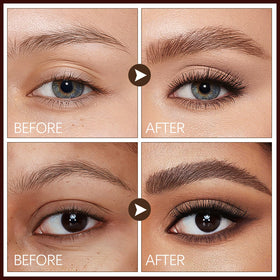 Maksure in a makeup bag near mirror for quick on-the-go touch-ups