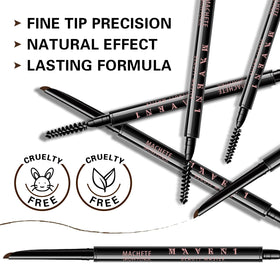 Maksure pencil held in hand to show compact size and portability