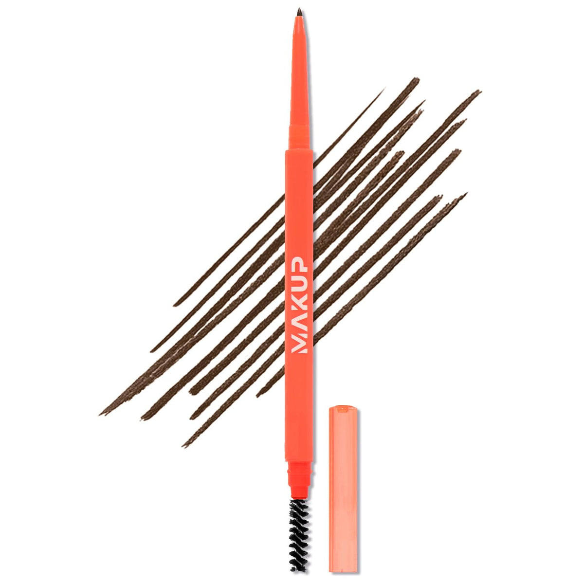 Makup Beauty pencil front packaging showing shade and dual-ended design for easy use