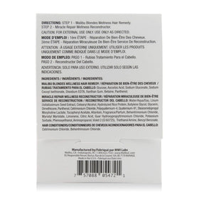 Malibu C cream mask close-up highlighting rich texture for deep conditioning