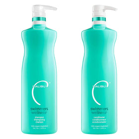 Malibu C front packaging showing bottle pair and clear branding for easy recognition