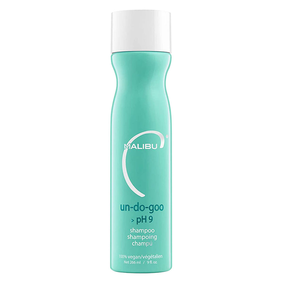 Malibu C front bottle photo showing clear label and 9 oz size for effective detox