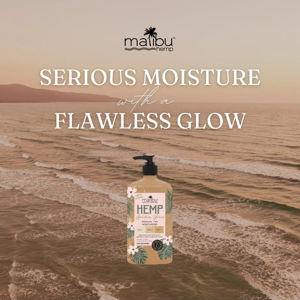 Malibu Tan lifestyle image on model showing natural bronzed glow