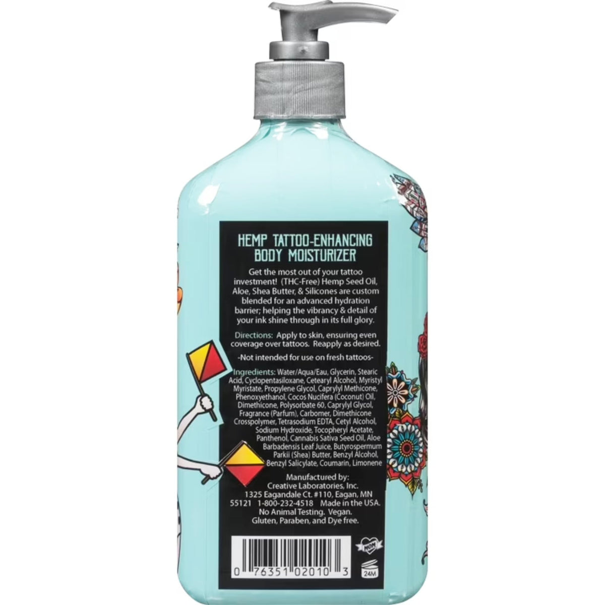 MalibuHemp Tan lotion texture close-up demonstrating lightweight absorbency benefit