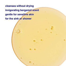 MALIN+GOETZ lather in hand demonstrating rich foam and effective cleansing benefit