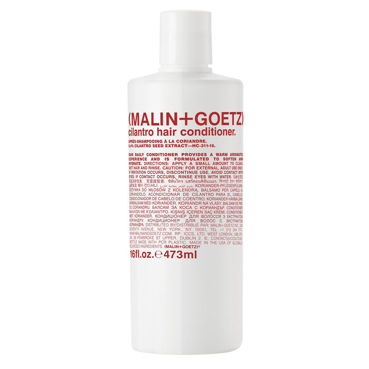 MALIN+GOETZ front bottle view showing clean design and 16 oz size for daily hydration