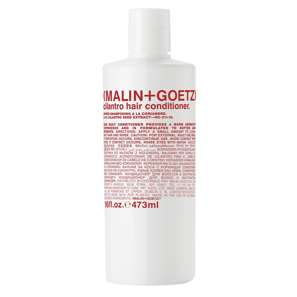 MALIN+GOETZ front bottle view showing clean design and 16 oz size for daily hydration