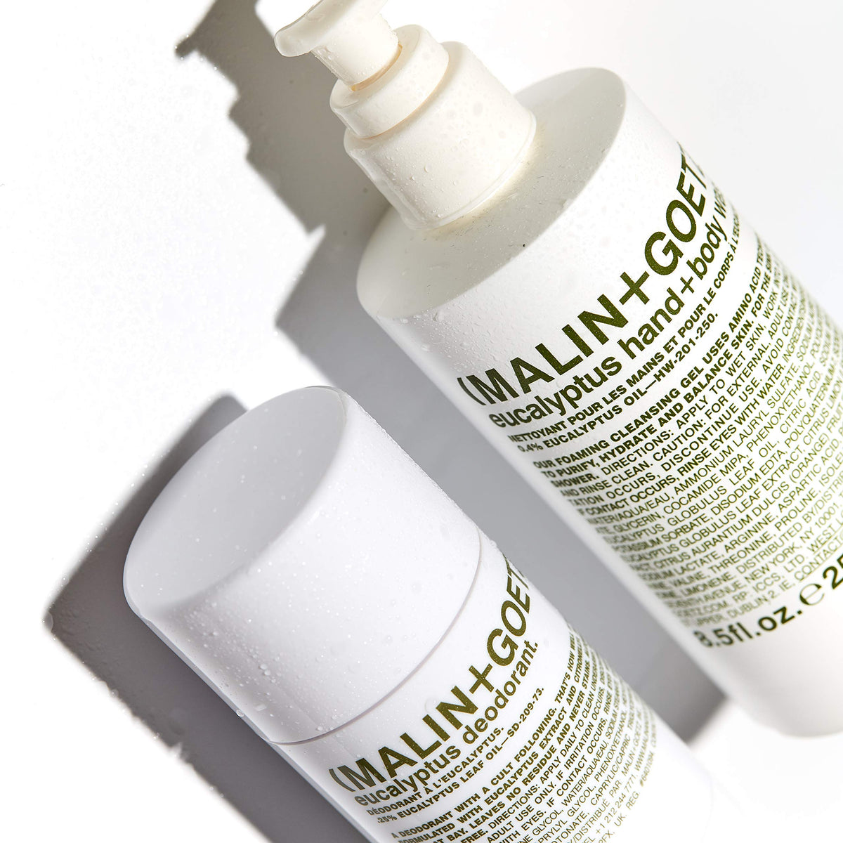 MALIN+GOETZ in bathroom setting showing lifestyle use and spa-like refreshment benefit