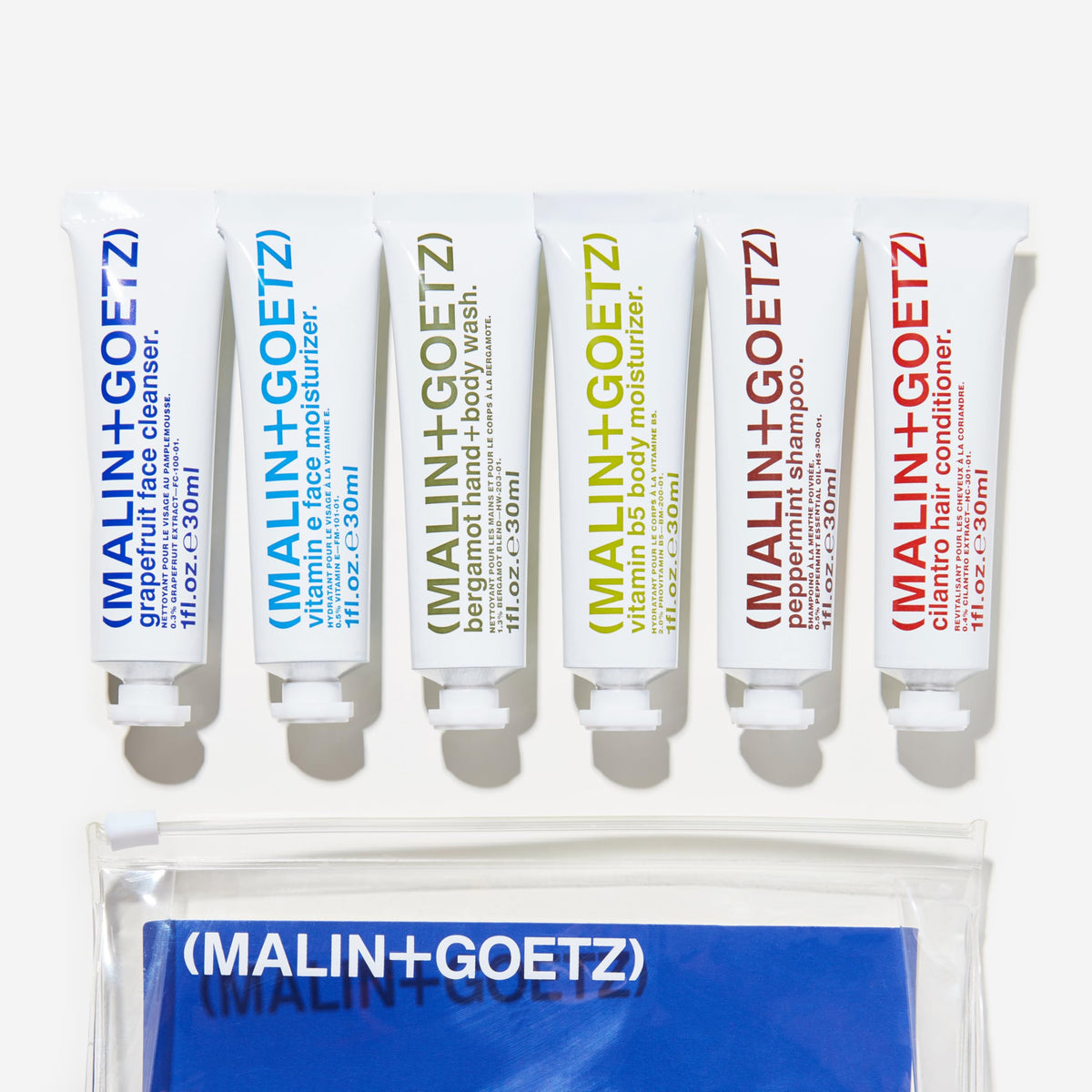 MALIN+GOETZ grapefruit face cleanser close-up showing gentle lather benefit
