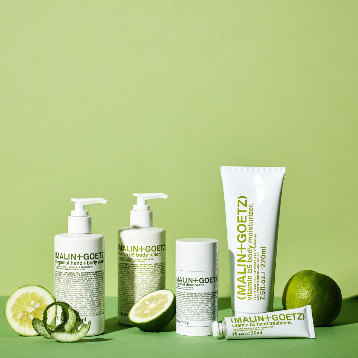 MALIN+GOETZ bottle on bathroom shelf suggesting daily routine and minimalist style