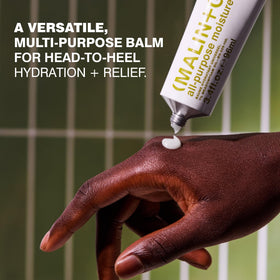 MALIN+GOETZ open tube with balm tip ready for precise, mess-free application