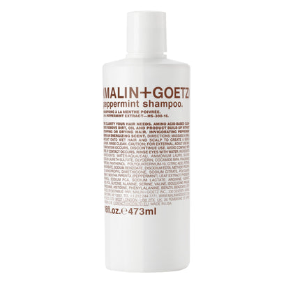 MALIN+GOETZ front bottle view showing minimalist packaging and clean design