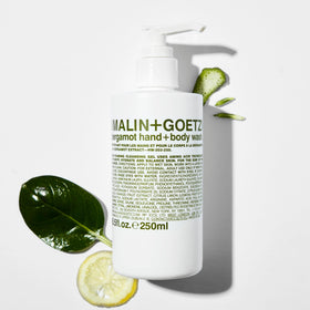 MALIN+GOETZ foaming gel texture detail illustrating gentle lather benefit
