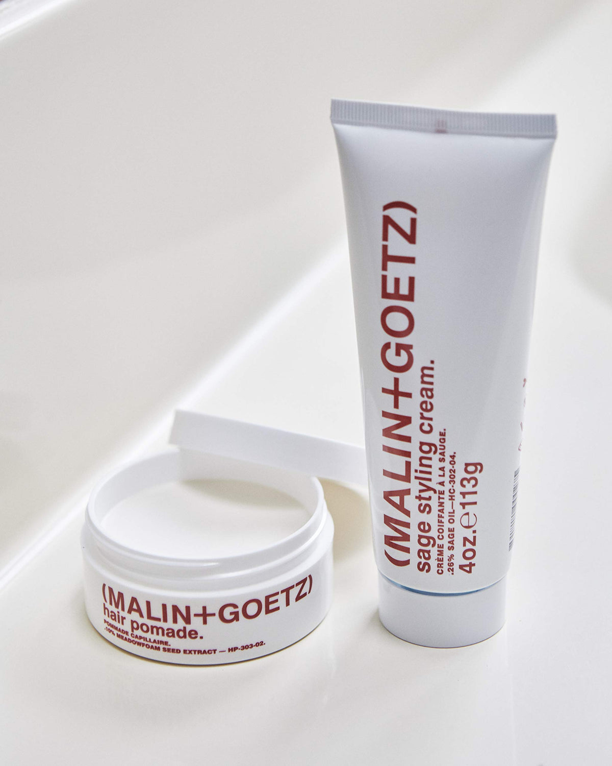 MALIN+GOETZ travel pouch shot illustrating portability and convenience for trips