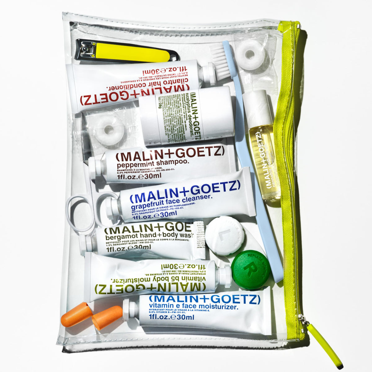 MALIN+GOETZ vitamin E moisturizer texture jar showing lightweight hydration benefit