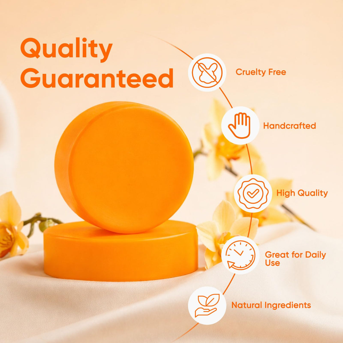 MALVAY soap used in bathroom setting promoting fresh, hydrated skin