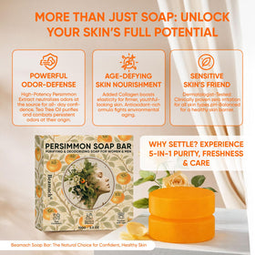 MALVAY two bars in a soap dish illustrating long-lasting everyday use