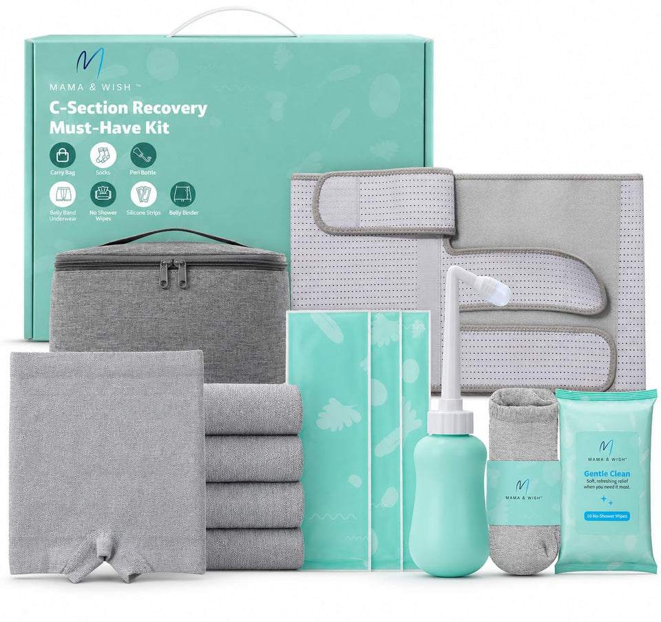 Mama & Wish kit front packaging showing all contents and convenience