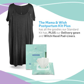 Mama & Wish collapsible peri bottle close-up for gentle cleansing comfort