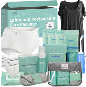 Mama & Wish kit overview in caddy for fast access and organized recovery