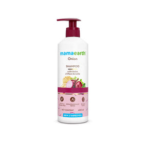 Mamaearth front bottle image showing label and benefits