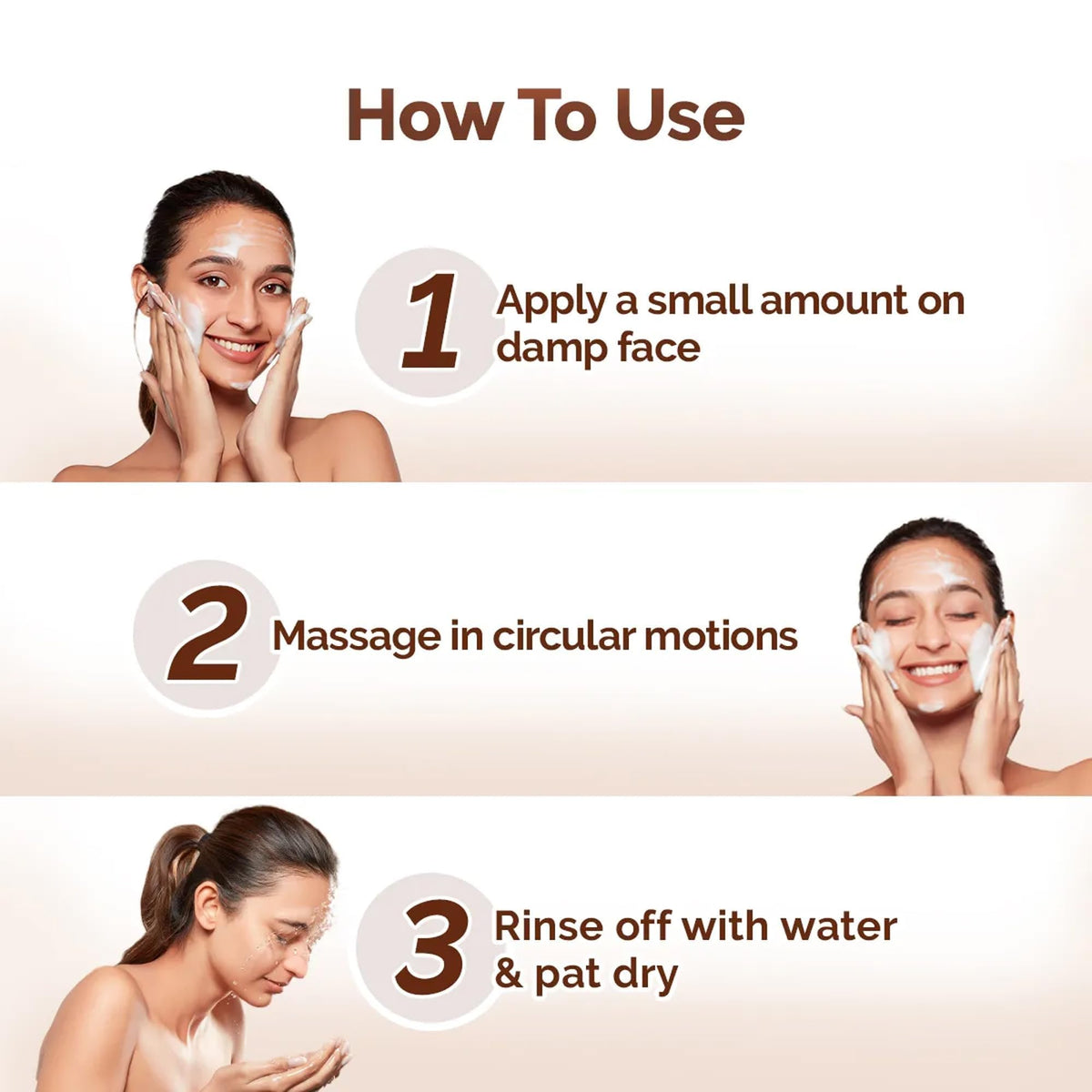 MAMAEARTH face wash on bathroom shelf conveying everyday skincare routine