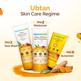 Mamaearth open cap with product being dispensed for quick application