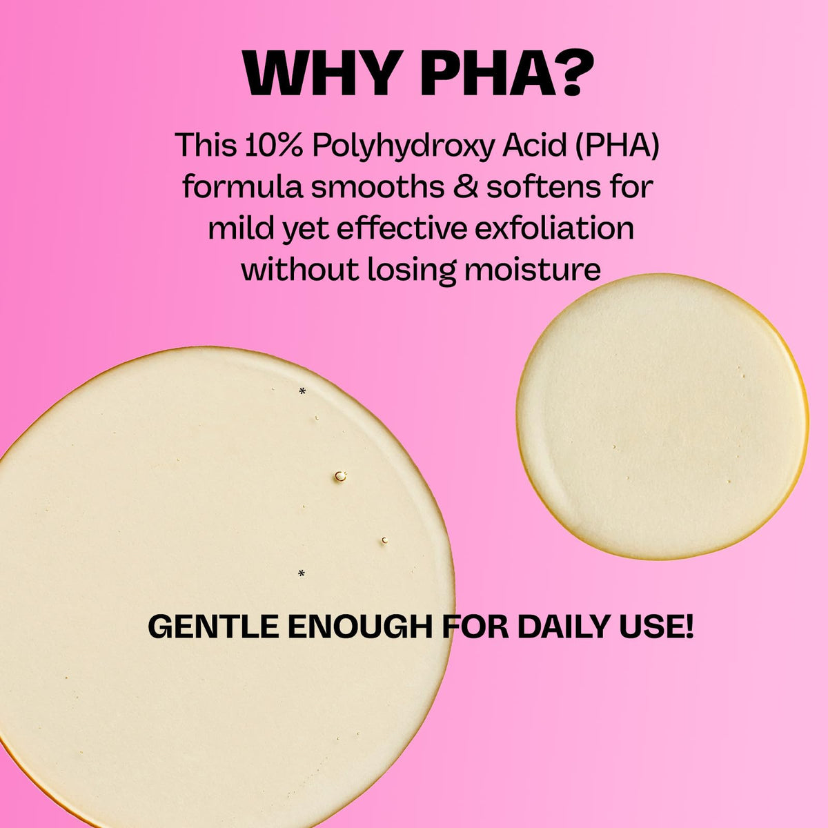 MAMONDE before and after skin texture comparison showing visible smoothing
