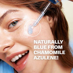MAMONDE applying serum to face for instant calming sensation