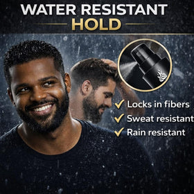 Man Essentials label close-up highlighting ingredients sea salt and keratin for texture