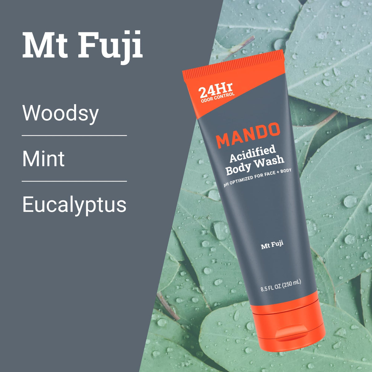 Mando texture lather detail demonstrating gentle, effective cleansing