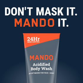 Mando bottle in travel bag ready for gym or overnight convenience