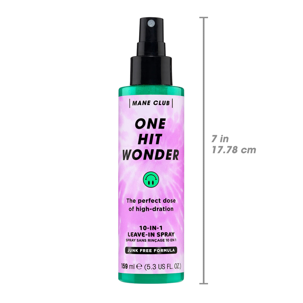 MANE CLUB in use during blow-drying for heat protection and frizz control