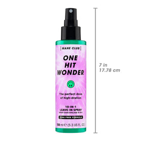 MANE CLUB in use during blow-drying for heat protection and frizz control