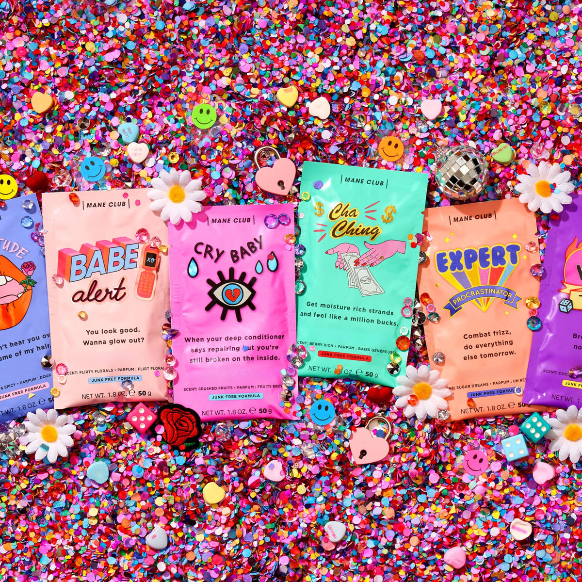 MANE CLUB label close-up showing vegan cruelty-free claims for informed choice