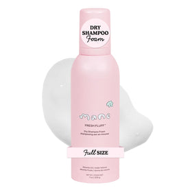 Mane Fresh Fluff front packaging shows product and benefits clearly