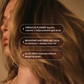 MANE IVY serum texture closeup highlighting lightweight, non-greasy formula benefit