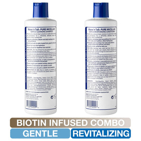 Mane 'n Tail conditioner applied to hand showing detangling benefit
