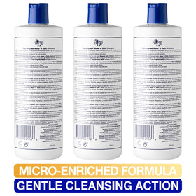 Mane 'n Tail lather on hair demonstrating effective cleansing and improved manageability