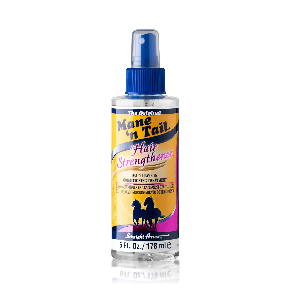 Mane 'n Tail front packaging showing bottle and label for easy identification and trust