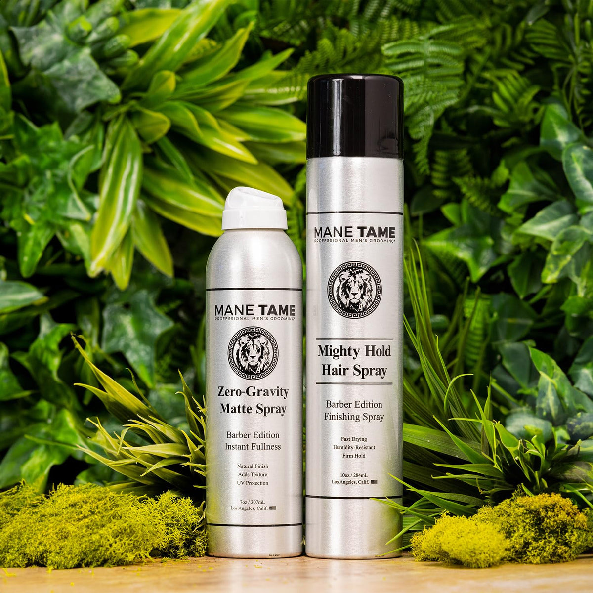 Mane Tame root lift demonstration producing fuller-looking hair