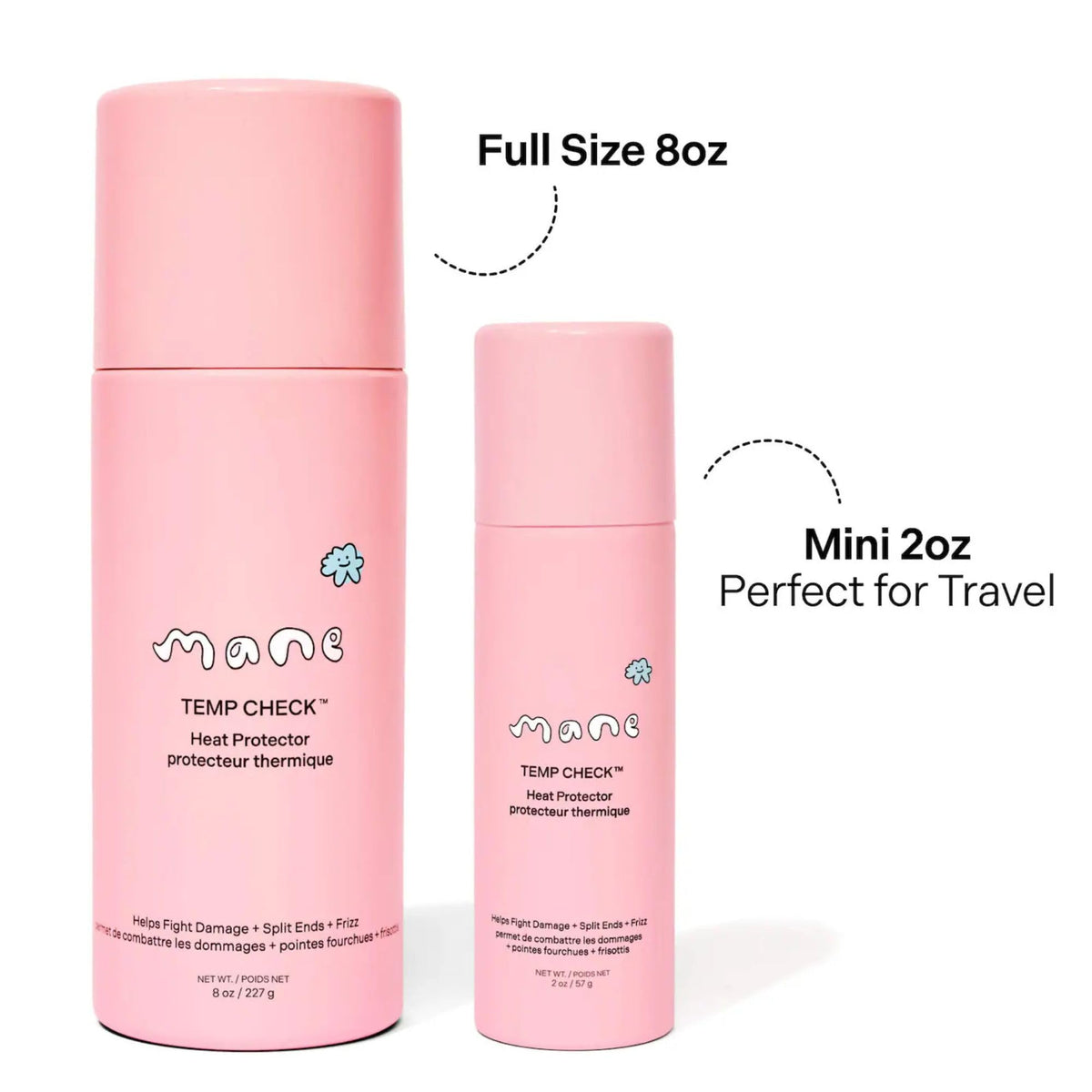 Mane ingredient spotlight showing oat peptide and pro-vitamin B5 for strength