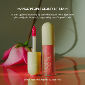 Mango People Rose Milk applicator closeup demonstrating smooth precise application