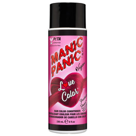MANIC PANIC front bottle shot showing Fuschia Fever and vibrant benefit
