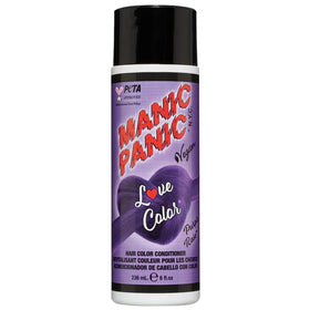MANIC PANIC front bottle showing purple rose shade and bold branding