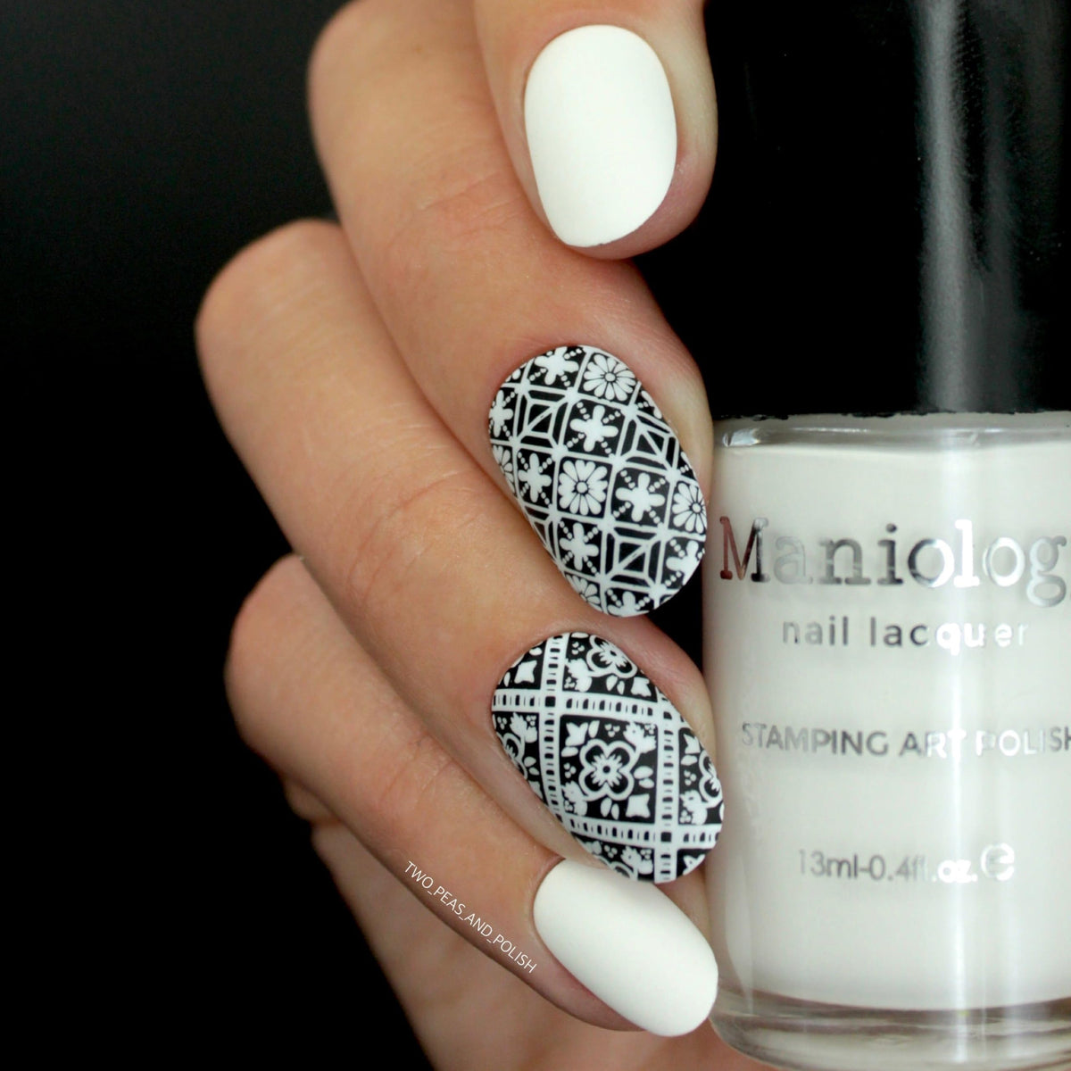 Brush stroke texture of Maniology polish showing smooth application benefit