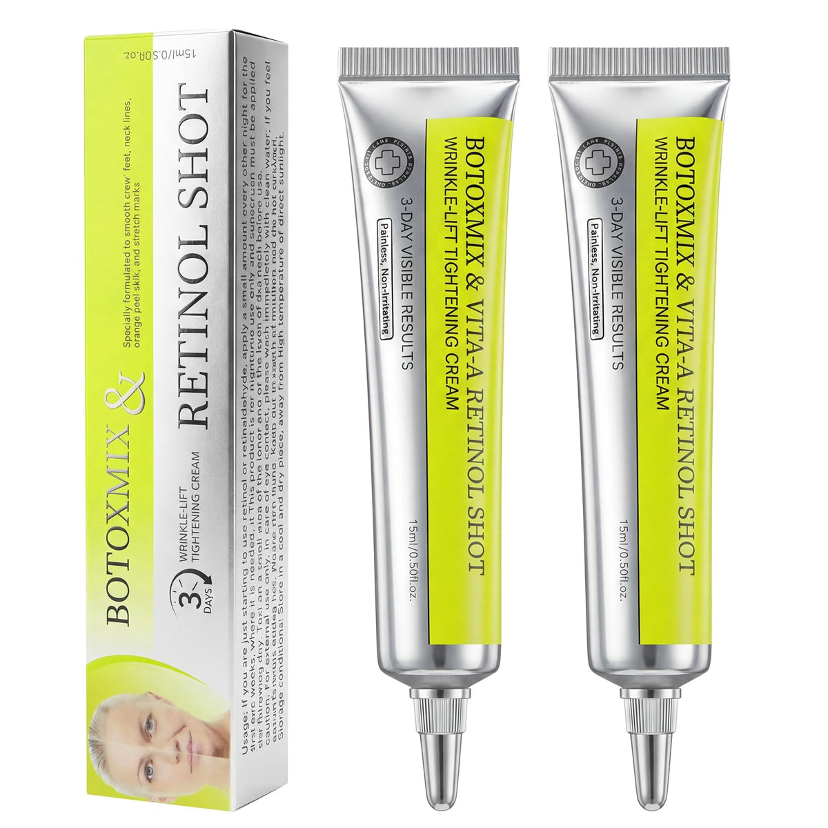 Manoai front packaging showing product benefits and dual bottles