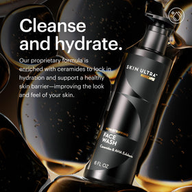 MANSCAPED brightening serum dropper showcasing targeted application benefit