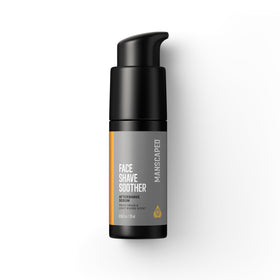 MANSCAPED front packaging shows bottle and logo for clear identification and trust